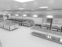 大型食堂芭乐视频官网下载在线播放设备厂家和你聊聊商用芭乐视频官网下载在线播放排风要求