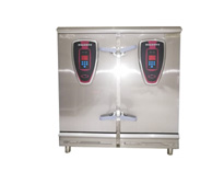 大型工厂食堂芭乐视频官网下载在线播放设备厂家告诉你为什么要选择智能化电热蒸柜