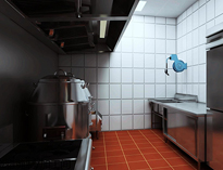 大型食堂芭乐视频官网下载在线播放设备厨具公司告诉你商厨烧腊间怎么设计